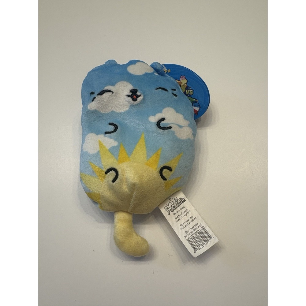 Cats Vs Pickles 4" Beanbag Plush Dawn #336 Gold Wave Soft Beanie NEW